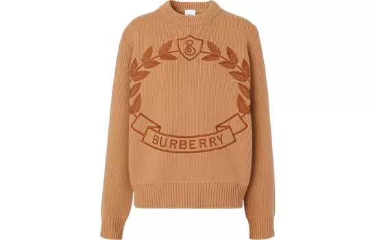 Burberry Женский Кашемировый Свитер, цвет Brown