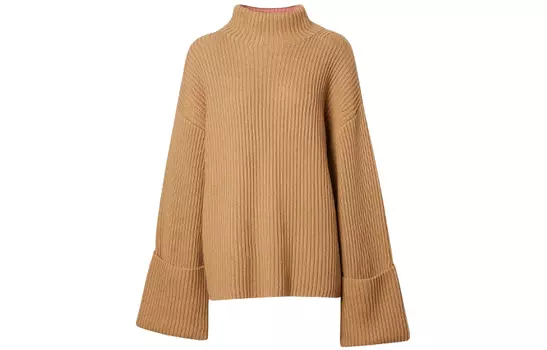 Burberry Женский Кашемировый Свитер, цвет Camel
