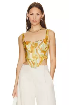 Бюстье Bardot Tiani Corset, цвет Yellow Swirl