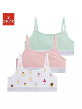 Бюстье Bench, цвет rose/mint/bedruckt