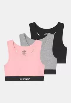 Бюстье Emilo 3 Pack Ellesse, цвет black/grey marl/pink