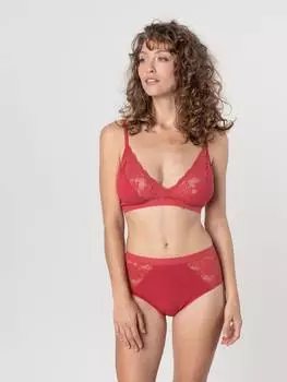Бюстье Erlich Textil , цвет granatapfel