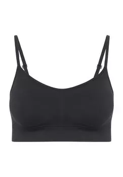 Бюстье Modern Micro Seamfree, без косточек, для женщин JOCKEY, черный