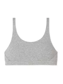 Бюстье Schiesser Pure Rib, серый