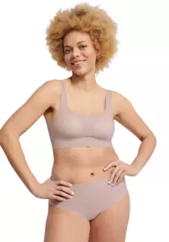 Бюстье Sloggi "ZERO Feel 2.0 Top", бесшовное и невидимое, цвет Perola