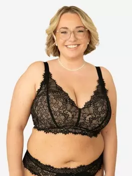 Бюстье SugarShape, цвет black beige