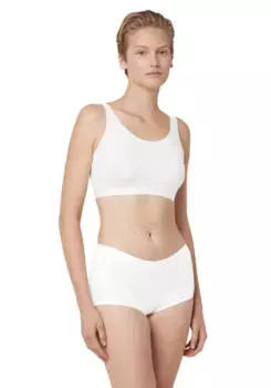 Бюстье Triumph "Smart Natural Bralette", без косточек, белый