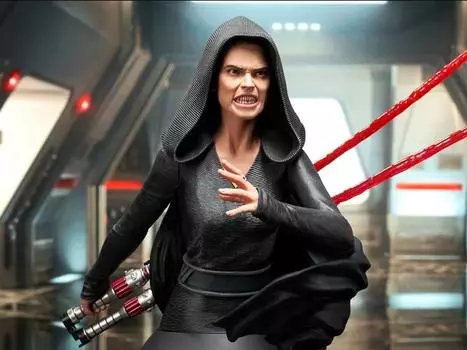 Бюст Star Wars: The Rise of Skywalker Dark Rey 1/6 Scale NYCC 2021 Exclusive Bust Diamond Select Toys