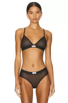 Бюстгальтер Alexander Wang Triangle, черный