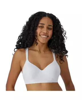 Бюстгальтер бесшовный утягивающий Comfort Revolution Wireless Smoothing Bra 3463 Bali, белый