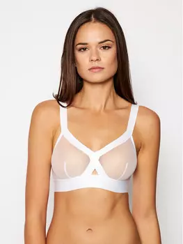 Бюстгальтер без косточек Dkny, белый