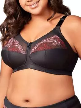 Бюстгальтер без косточек Elila Women's Blossom Swiss Embroidered