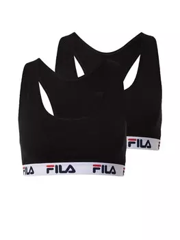Бюстгальтер без косточек Fila, черный