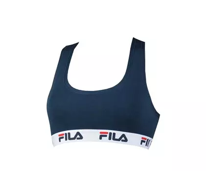 Бюстгальтер без косточек Fila, синий