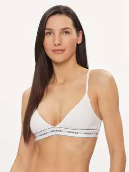 Бюстгальтер без косточек Guess, белый