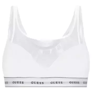 Бюстгальтер без косточек Guess, белый