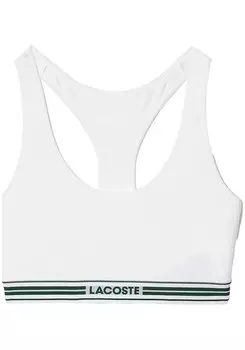 Бюстгальтер без косточек Lacoste, белый