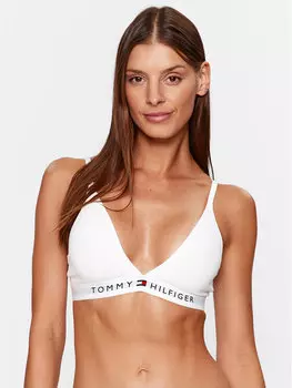 Бюстгальтер без косточек Tommy Hilfiger, белый