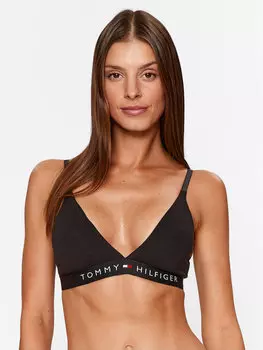 Бюстгальтер без косточек Tommy Hilfiger, черный