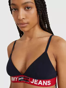 Бюстгальтер без косточек Tommy Hilfiger, черный