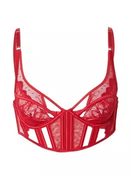 Бюстгальтер-бралетт Hunkemller Billie, красный