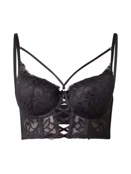 Бюстгальтер-бралетт Hunkemller, черный