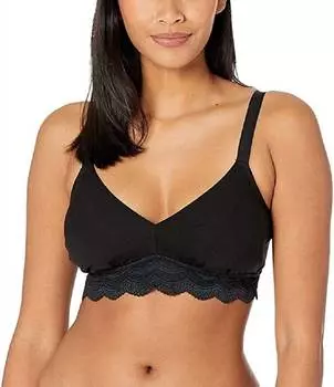Бюстгальтер-бюстгальтер Curvy Bralette из цейлонского модала черного цвета Cosabella
