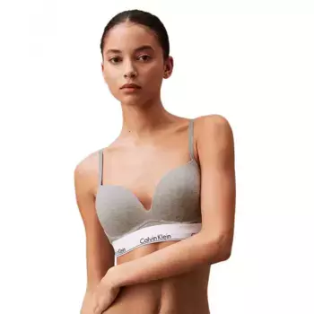Бюстгальтер Calvin Klein Plunge, серый