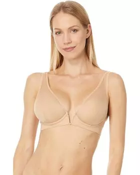 Бюстгальтер Commando Chic Mesh Plunge Bra, бежевый