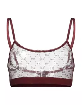 Бюстгальтер Dsquared2, бордовый