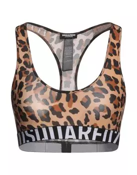 Бюстгальтер Dsquared2, коричневый