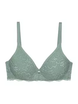 Бюстгальтер-футболка TRIUMPH Amourette Charm, зеленый