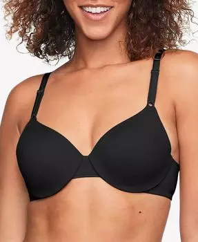 Бюстгальтер-футболка Warners This Is Not A Bra с мягкой чашкой на косточках и легкой подкладкой 1593 Warner's, черный