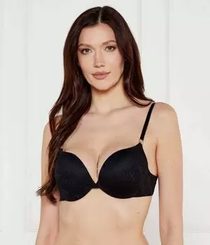Бюстгальтер Guess Underwear кружевной, черный