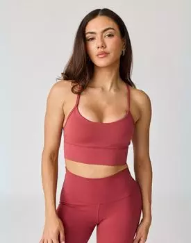 Бюстгальтер Hera с бретельками на спине AVA Active, цвет clay red