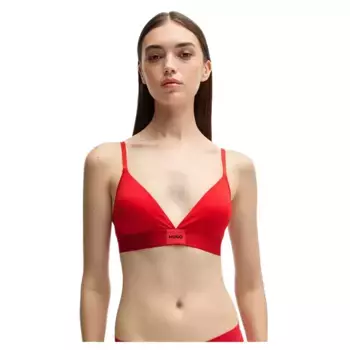 Бюстгальтер HUGO Triangle Red Label, красный