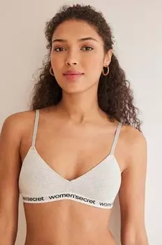 Бюстгальтер Logo women'secret, серый