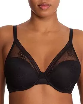 Бюстгальтер Love Lace с полным покрытием Natori, черный