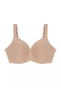 Бюстгальтер Modern Soft+Cotton на косточках, трикотаж, на косточках, женский Triumph, цвет Neutral Beige