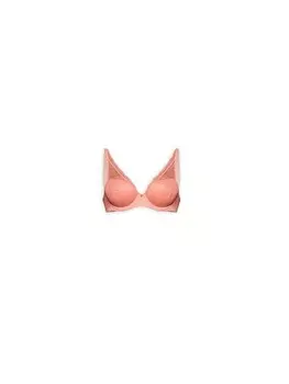Бюстгальтер на косточках Gisela Triangle Bra, цвет coral