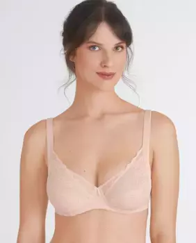 Бюстгальтер на косточках с кружевом Felina, цвет Maquillaje