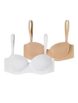 Бюстгальтер на косточках Schiesser, цвет weiss-maple