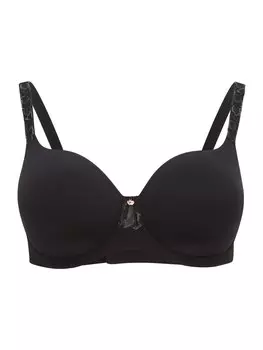 Бюстгальтер на косточках TRIUMPH Balconette Bra Wild Azalea, черный