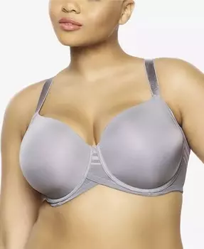Бюстгальтер Paramour Women's Marvelous Side Smoother на косточках, серебряный