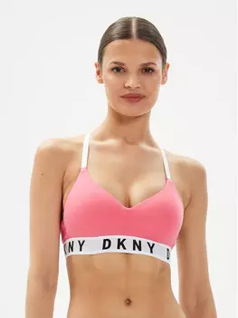 Бюстгальтер пуш-ап Dkny, розовый