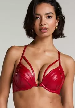 Бюстгальтер пуш-ап Hunkemller, красный