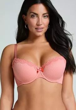 Бюстгальтер пуш-ап LOLA PADDED UNDERWIRED Hunkemller, розовый