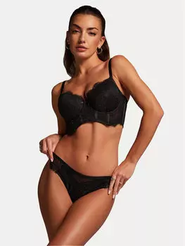 Бюстгальтер с эффектом "пуш-ап Hunkemller, черный