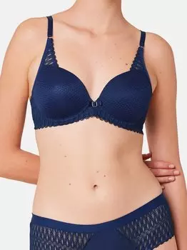 Бюстгальтер с чашками aura spotlight t Triumph, синий