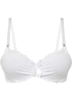 Бюстгальтер с чашкой на косточках Bodyflirt, белый